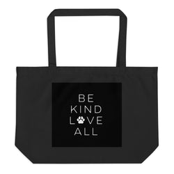 Buy Online High Quality Uniquely Designed  Large organic tote bag - Be Kind Love All