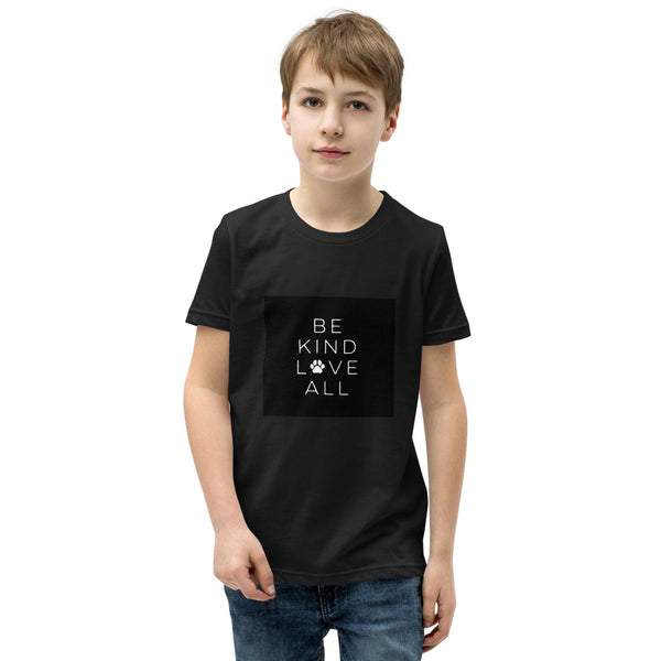 Buy Online High Quality Uniquely Designed  Youth Short Sleeve T-Shirt - Be Kind Love All